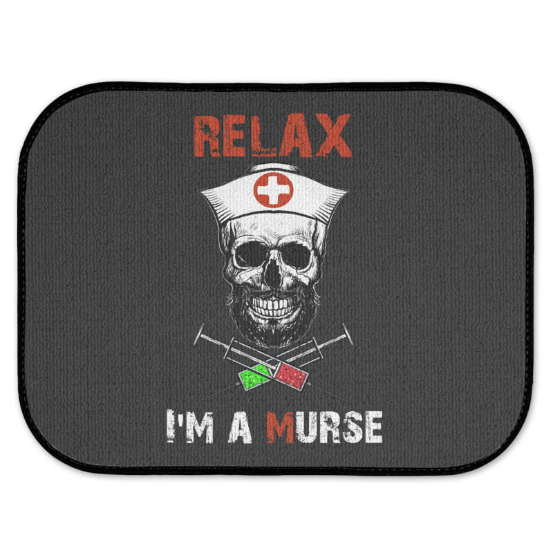 Funny Murse Male Nurse Gift Rear Car Mat | Artistshot