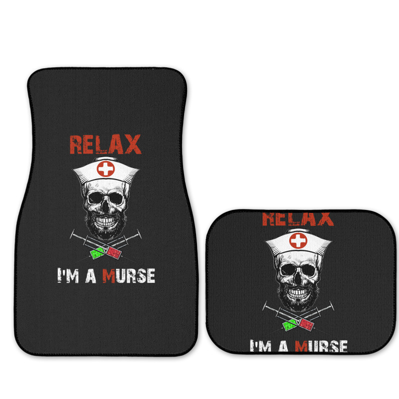 Funny Murse Male Nurse Gift Full Set Car Mats | Artistshot