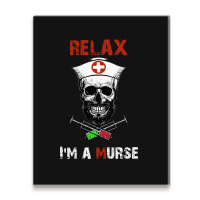 Funny Murse Male Nurse Gift Metal Print Vertical | Artistshot