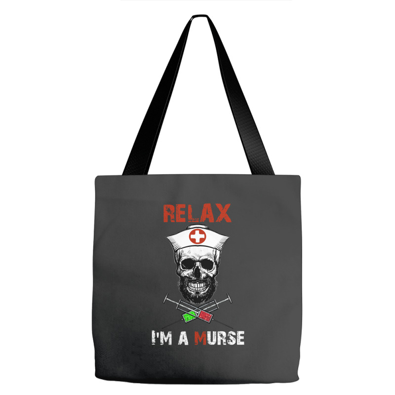 Funny Murse Male Nurse Gift Tote Bags | Artistshot