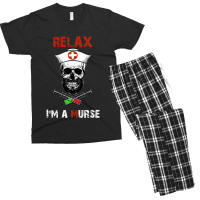 Funny Murse Male Nurse Gift Men's T-shirt Pajama Set | Artistshot