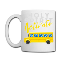 Holy Spirit Activate   Bus Driver Fun Christian Religious Premium T Sh Coffee Mug | Artistshot