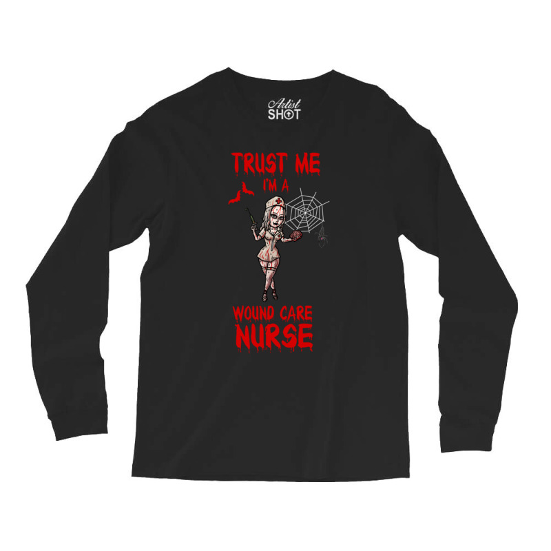 Halloween Nurse Long Sleeve Shirts | Artistshot