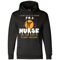 Halloween Nurse Champion Hoodie | Artistshot