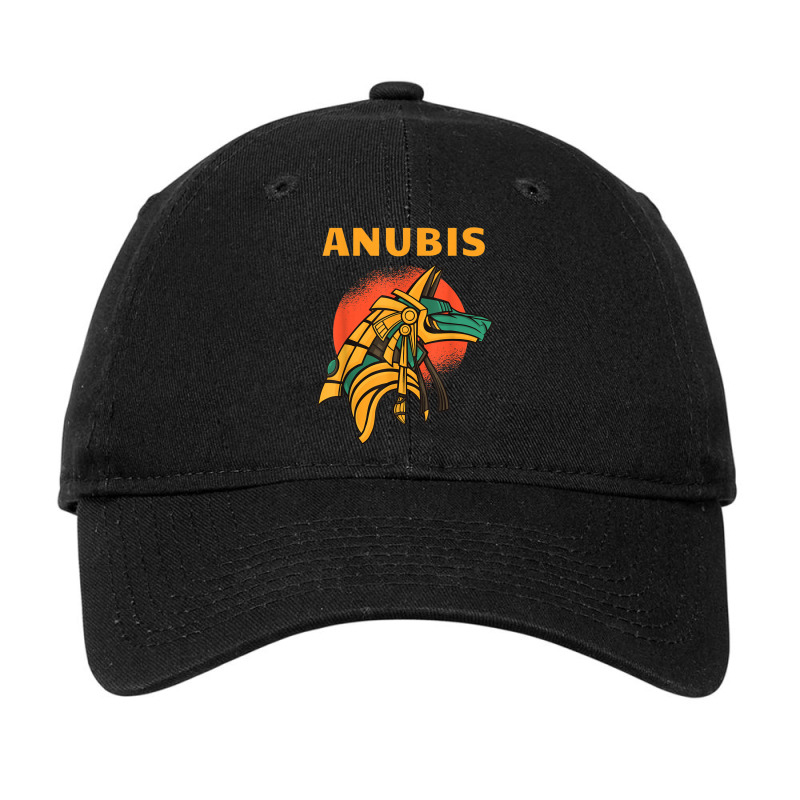 Anubis Ancient Egyptian Mythology Anubis Dog Head Symbol Adjustable Cap by LucianaFoster | Artistshot