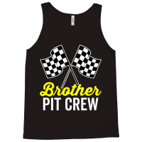 Brother Pit Crew For Racing Party Costume (dark) Tank Top | Artistshot