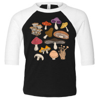 Mushroom Foraging Mycology Fungi Mycologist T Shirt Toddler 3/4 Sleeve Tee | Artistshot