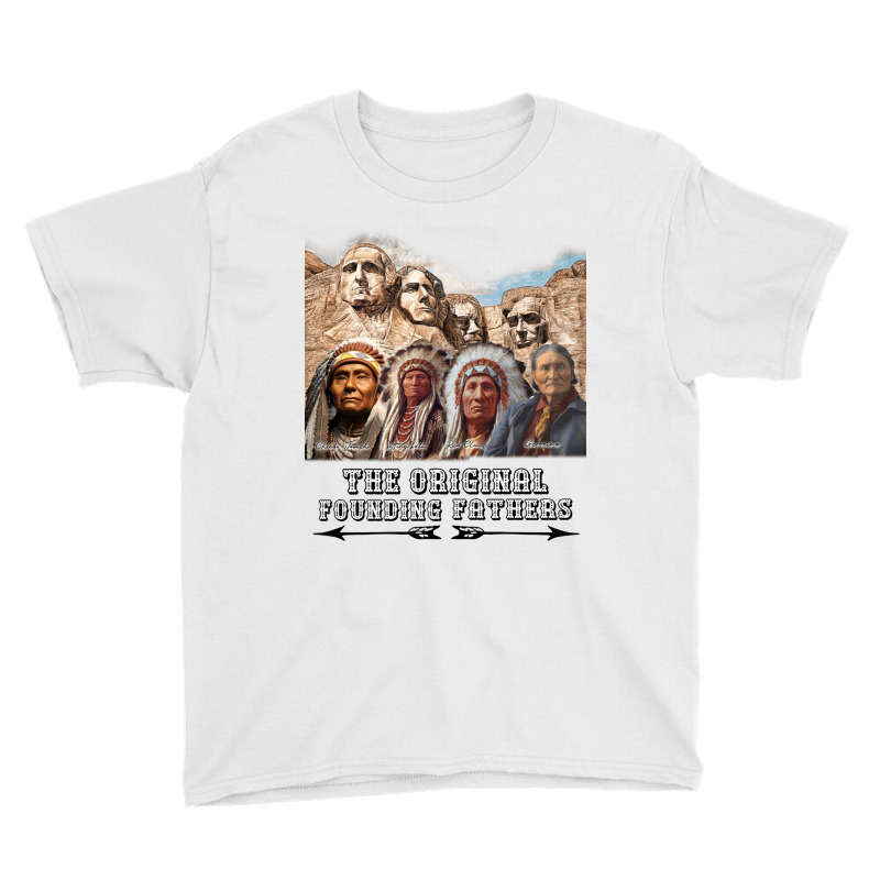 Original Founding Fathers Native American Long Sleeve T Shirt Youth Tee | Artistshot