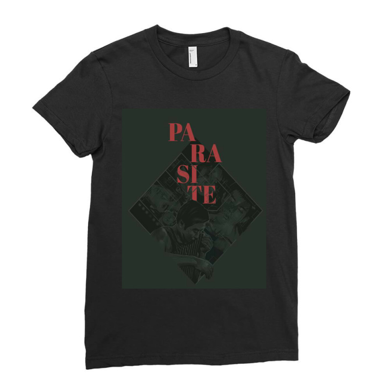 Parasite Ladies Fitted T-Shirt by cm-arts | Artistshot