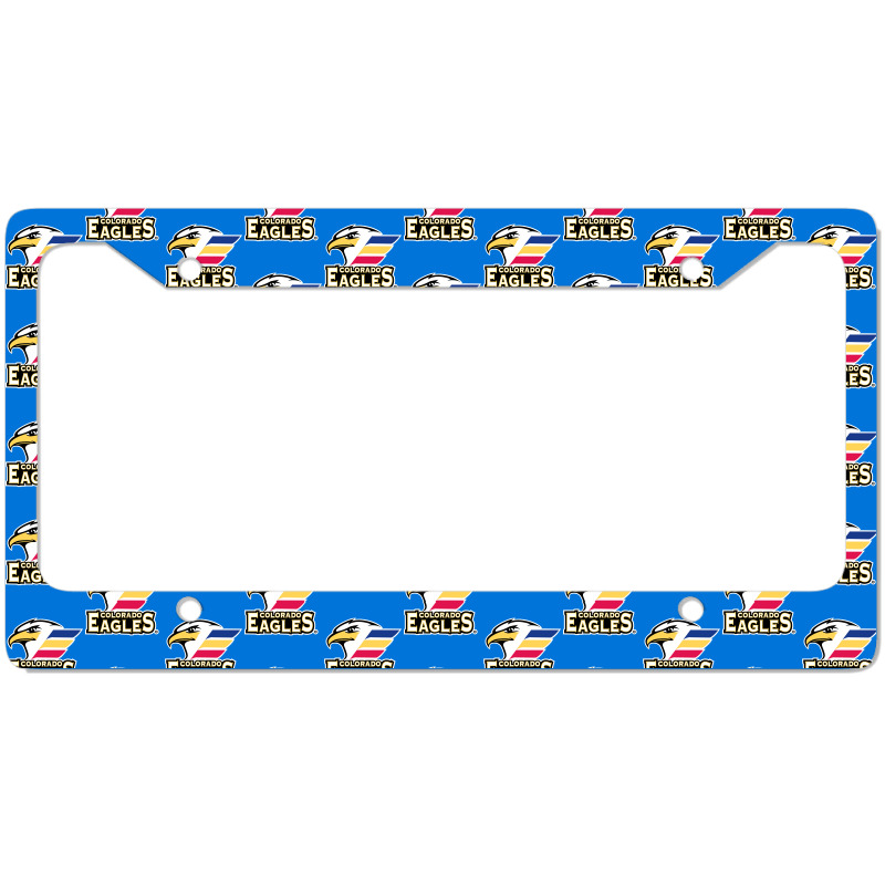 License Plate Frame – Colorado Eagles