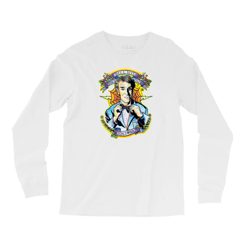 Bill Nye The Guy Long Sleeve Shirts | Artistshot