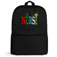 Halloween Nurse Nursing Cute Health Worker Halloween Backpack | Artistshot