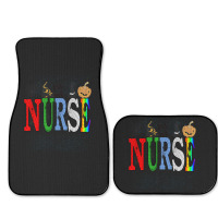 Halloween Nurse Nursing Cute Health Worker Halloween Full Set Car Mats | Artistshot