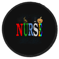 Halloween Nurse Nursing Cute Health Worker Halloween Round Patch | Artistshot