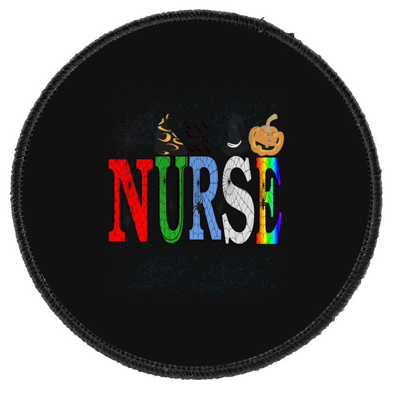 Halloween Nurse Nursing Cute Health Worker Halloween Round Patch | Artistshot