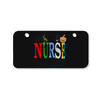 Halloween Nurse Nursing Cute Health Worker Halloween Bicycle License Plate | Artistshot