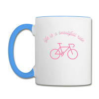 Life Is A Beautifull Ride, Funny Bicycle Coffee Mug | Artistshot