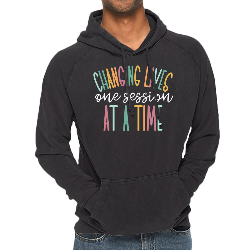 Changing Lives One Session At A Time Sweatshirt Vintage Hoodie by cm-arts | Artistshot