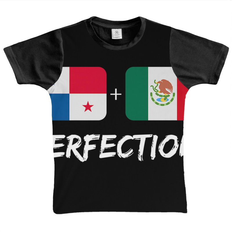 Panamanian Plus Mexican Perfection Flag Heritage Premium T Shirt Graphic Youth T-shirt by cm-arts | Artistshot