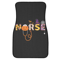 Halloween Nurse, Halloween Nursing, Cool Halloween Nurse, Boo Boo Crew Front Car Mat | Artistshot