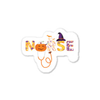 Halloween Nurse, Halloween Nursing, Cool Halloween Nurse, Boo Boo Crew Sticker | Artistshot