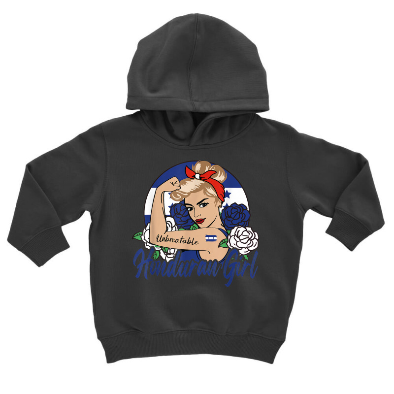 Honduras Girl Honduran Mujer Hondureña Flag T Shirt Toddler Hoodie by cm-arts | Artistshot