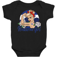 Honduras Girl Honduran Mujer Hondureña Flag T Shirt Baby Bodysuit | Artistshot