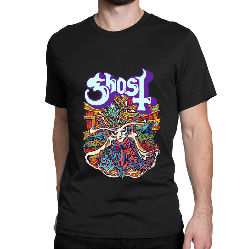 Official-ghost-panic-satanic Classic T-shirt by cm-arts | Artistshot