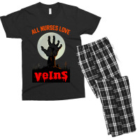 All Nurses Love Veins - Funny Nurse Halloween Costume  Tee Gift Men's T-shirt Pajama Set | Artistshot