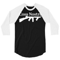 Sicilian Mafia Gangster Godfather Boss Italy Italian T Shirt 3/4 Sleeve Shirt | Artistshot