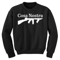 Sicilian Mafia Gangster Godfather Boss Italy Italian T Shirt Youth Sweatshirt | Artistshot