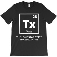 Texas Periodic Element Lonestar State Tank Top T-shirt | Artistshot