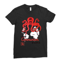 Communist Propaganda Ladies Fitted T-shirt | Artistshot