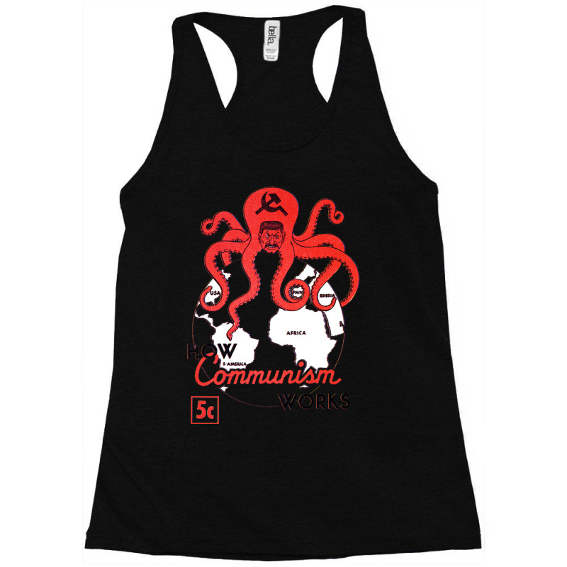 Communist Propaganda Racerback Tank by cm-arts | Artistshot