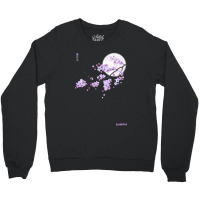 Japanese Purple Sakura Cherry Blossom Flower Crewneck Sweatshirt | Artistshot