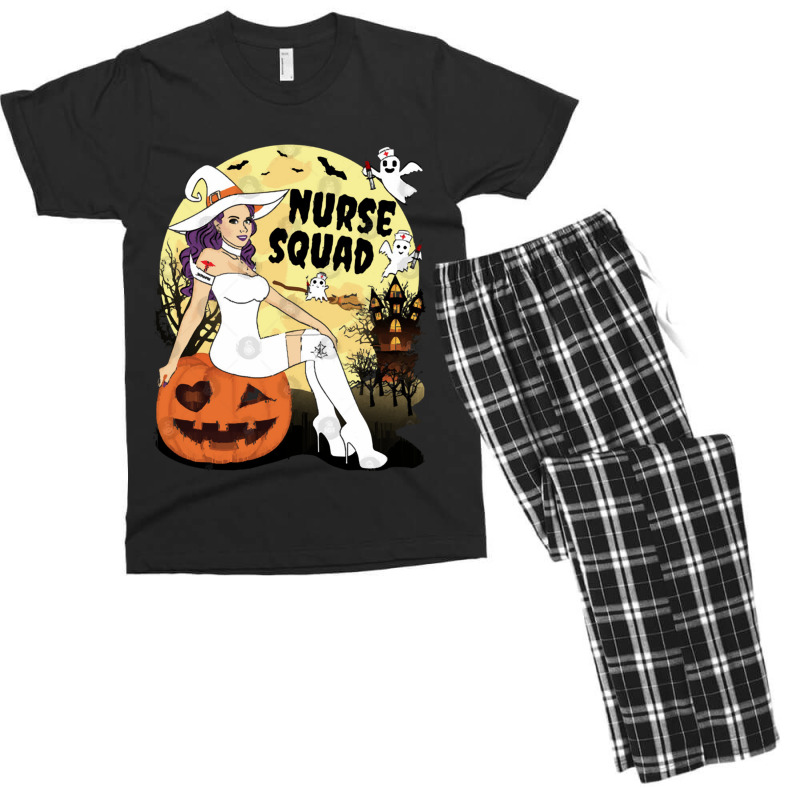 Nurse Halloween Men's T-shirt Pajama Set | Artistshot