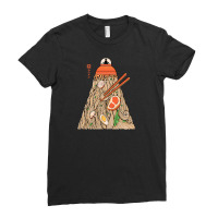 Alien Ramen Invasion Ladies Fitted T-shirt | Artistshot