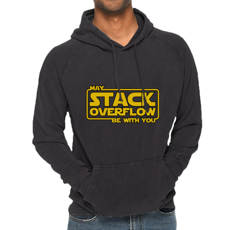 Stack Overflow With You Vintage Hoodie by MOSESWOODS | Artistshot