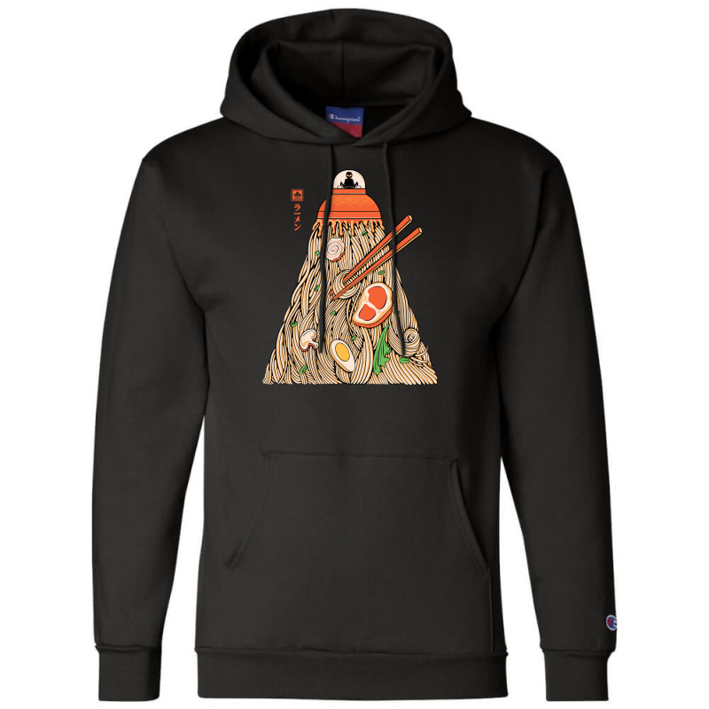 Alien Ramen Invasion Champion Hoodie | Artistshot