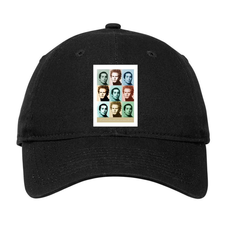 Simon Ampamp Garfunkel - Music Heroes Series Adjustable Cap | Artistshot