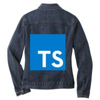 Typescript Ladies Denim Jacket | Artistshot