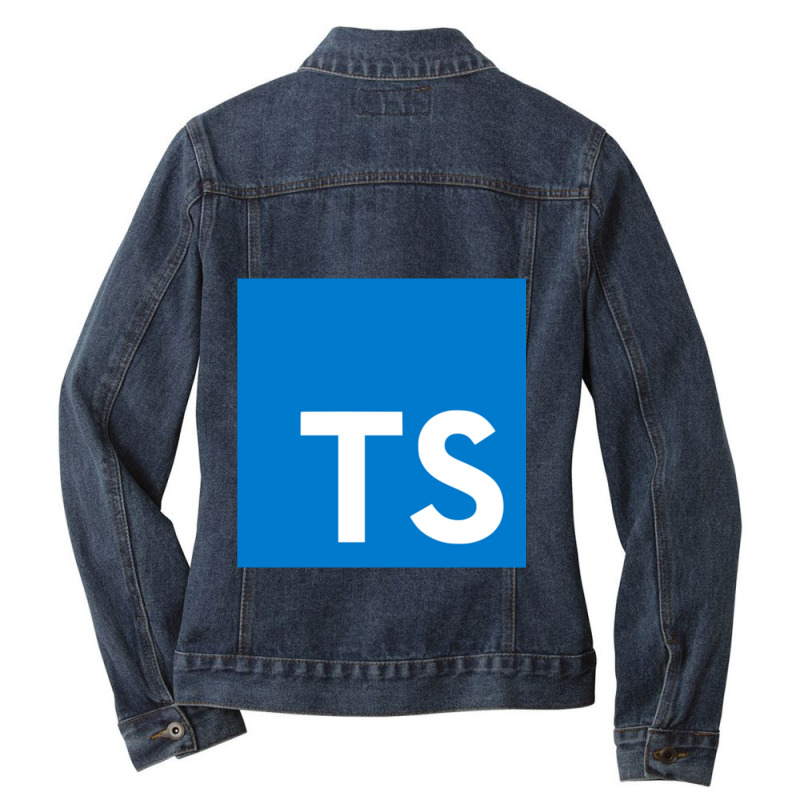 Typescript Ladies Denim Jacket by MOSESWOODS | Artistshot