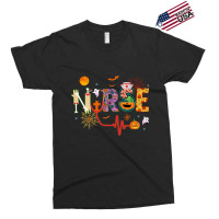 Nurse Halloween Costume Stethoscope Heartbeat Pumpkin Exclusive T-shirt | Artistshot