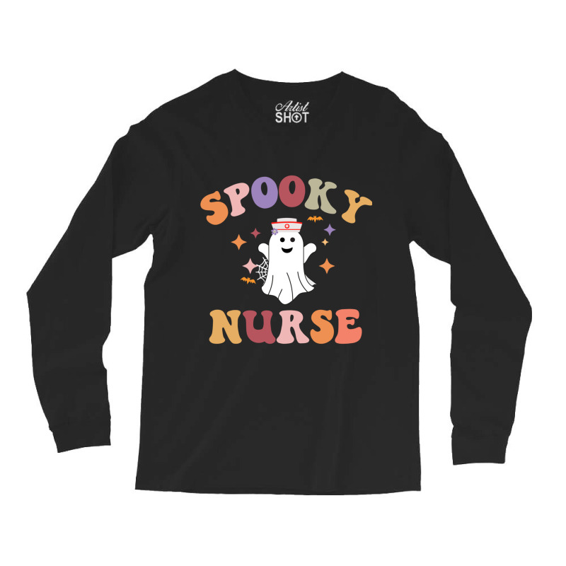 Nurse Halloween Shirt - Spooky Nurse Halloween Long Sleeve Shirts | Artistshot