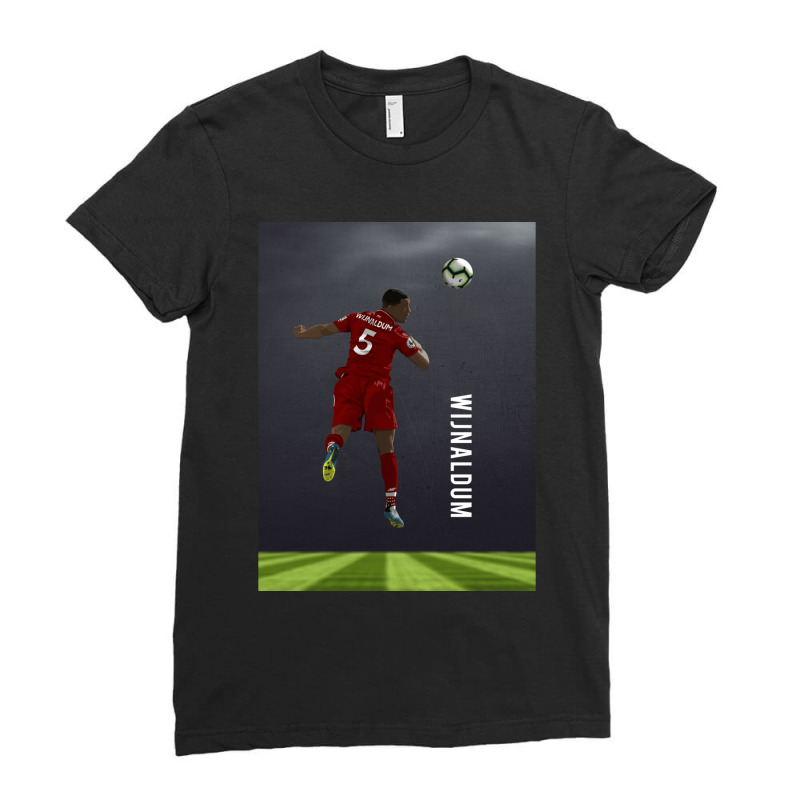 Georginio Wijnaldum Liverpool Classic Ladies Fitted T-Shirt by CassidyWise | Artistshot