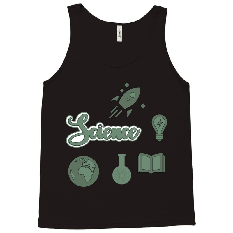 Light Green  Science School Subject  Pack Tank Top | Artistshot