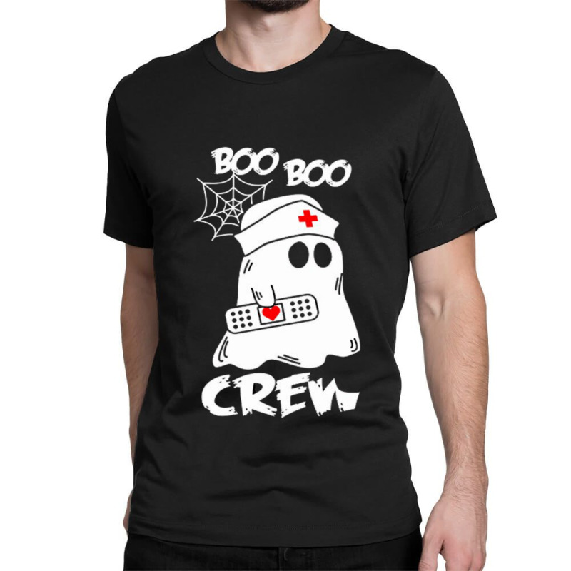 Oncology Nurse Boo Crew Classic T-shirt | Artistshot