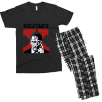 Malcolm X Men's T-shirt Pajama Set | Artistshot