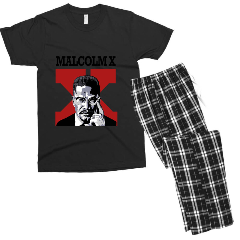 Malcolm X Men's T-shirt Pajama Set by juwitarahma22 | Artistshot