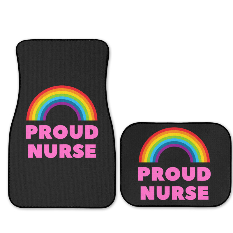 Proud Gay Nurse Full Set Car Mats | Artistshot